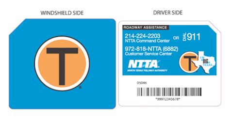 ntta toll tags dallas